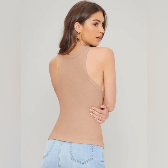 MOTF Eco Recycled Rib Knit Tank Top S - Picture 2 of 5